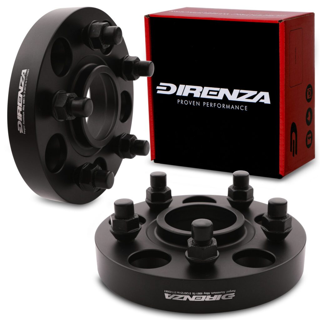 BMW to Nissan - 25mm Wheel Spacer PCD Adapters - Pair - 5x120-5x114.3