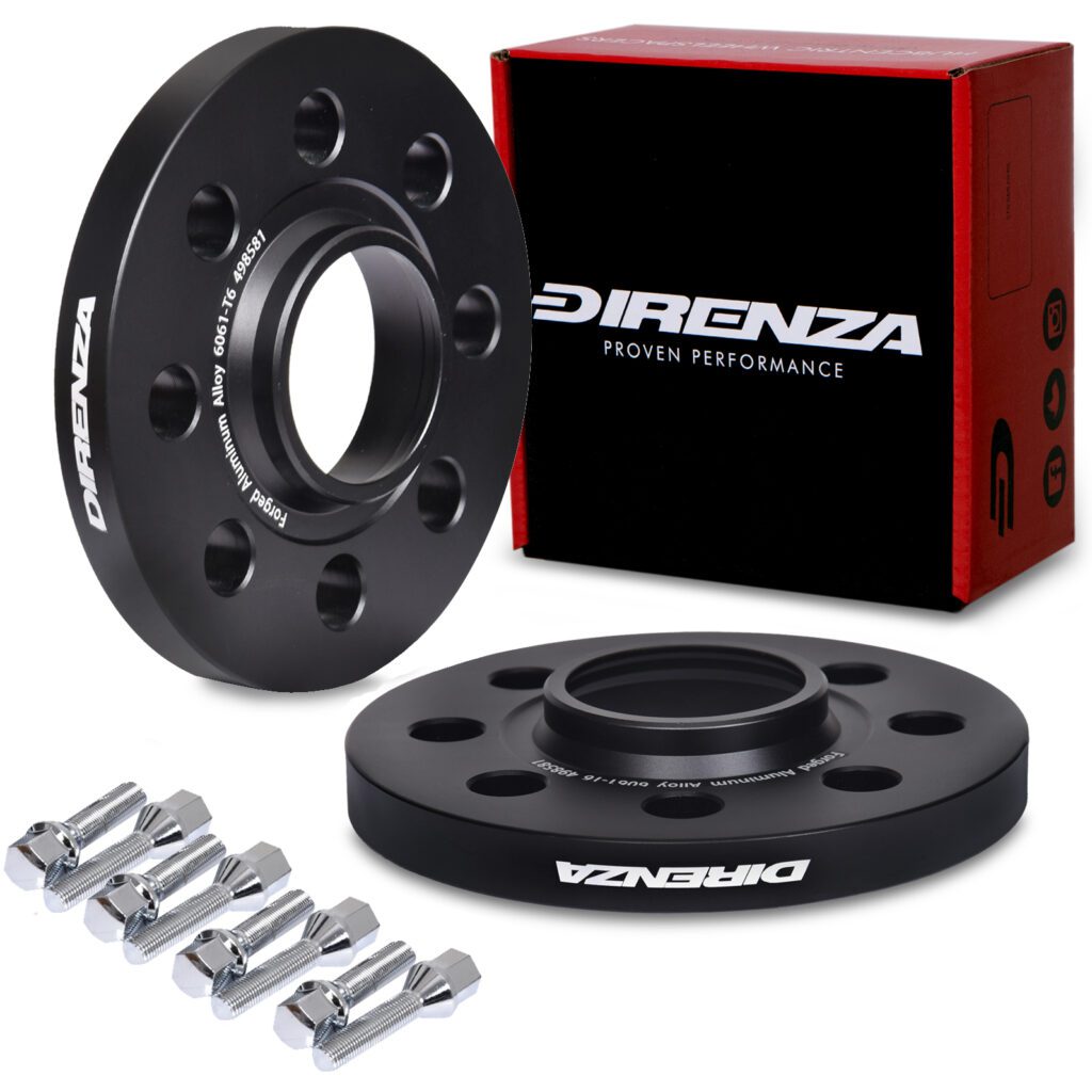 15mm Wheel Spacers Pair For Abarth 500 595 695 Direnza