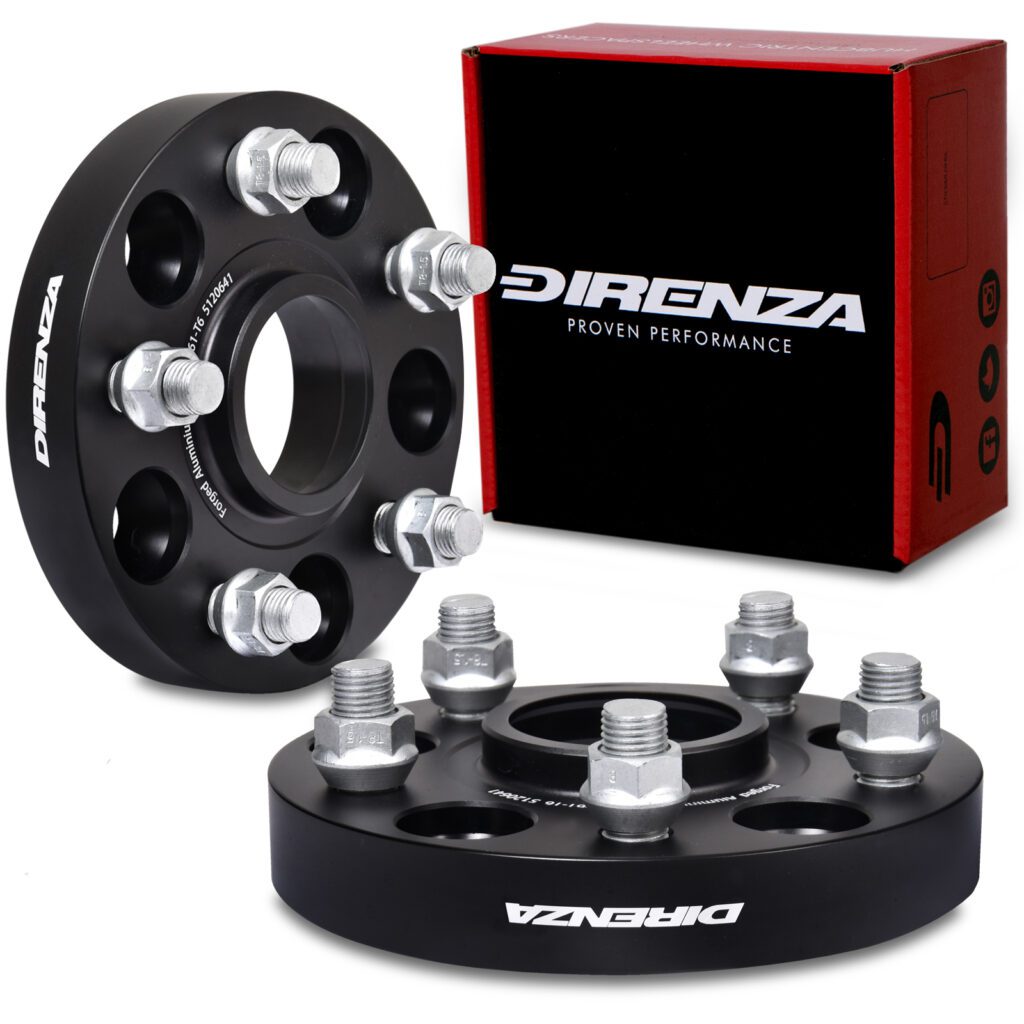 Honda Civic Type R FK2 15-17 - 25mm Wheel Spacers - Pair - 5x120 M14x1.5 64.1mm