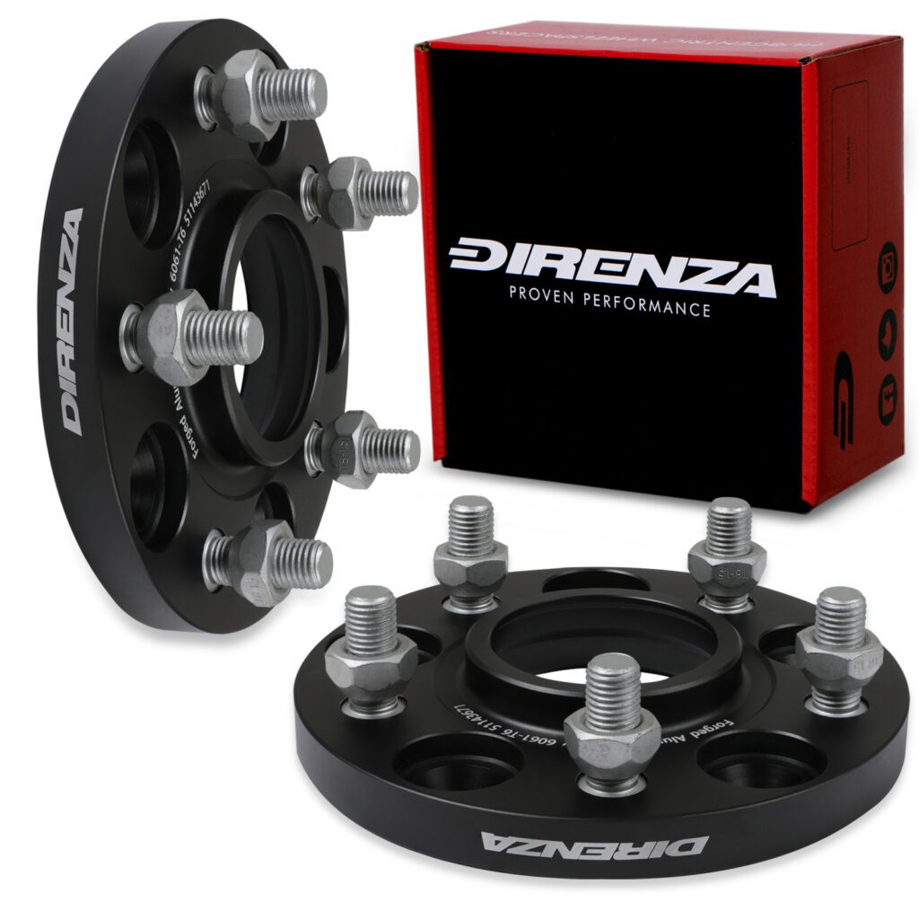 Mazda RX-7 RX-8 MX-5 - 15mm Wheel Spacers - Pair - 5x114.3 M12x1.5 67.1mm