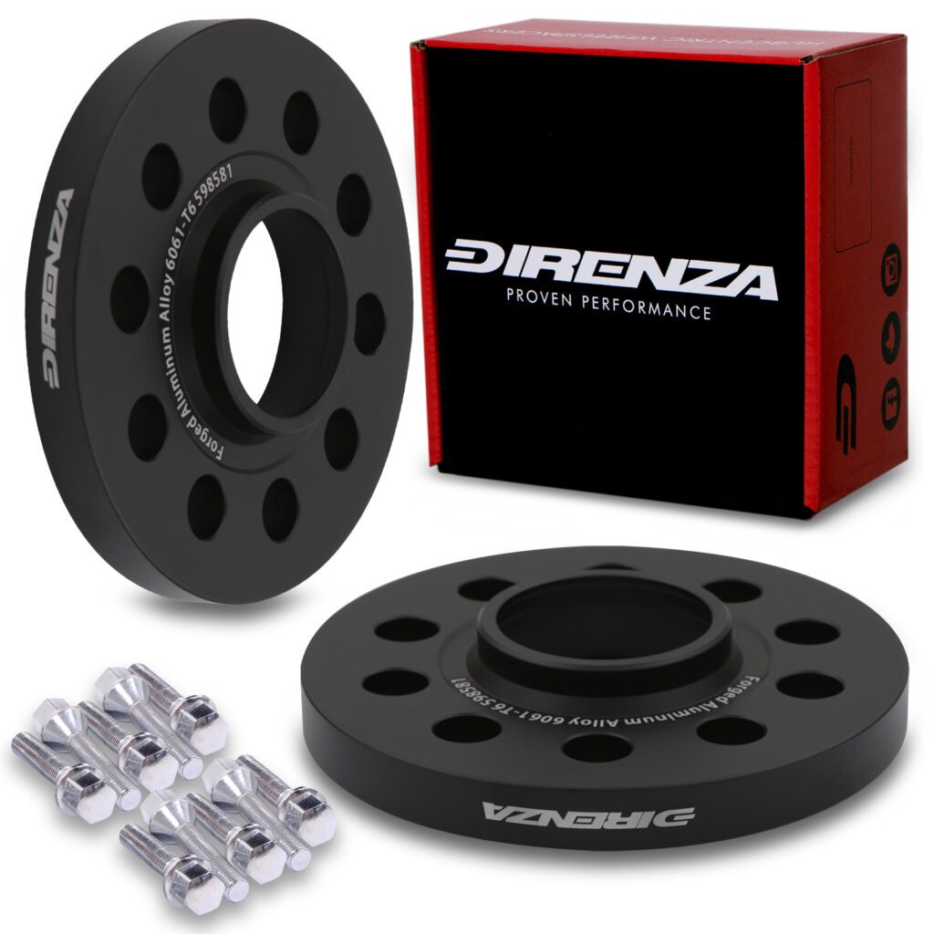 Alfa Romeo 147 156 GT - 15mm Wheel Spacers - Pair - 5x98 M12x1.25 58.1mm