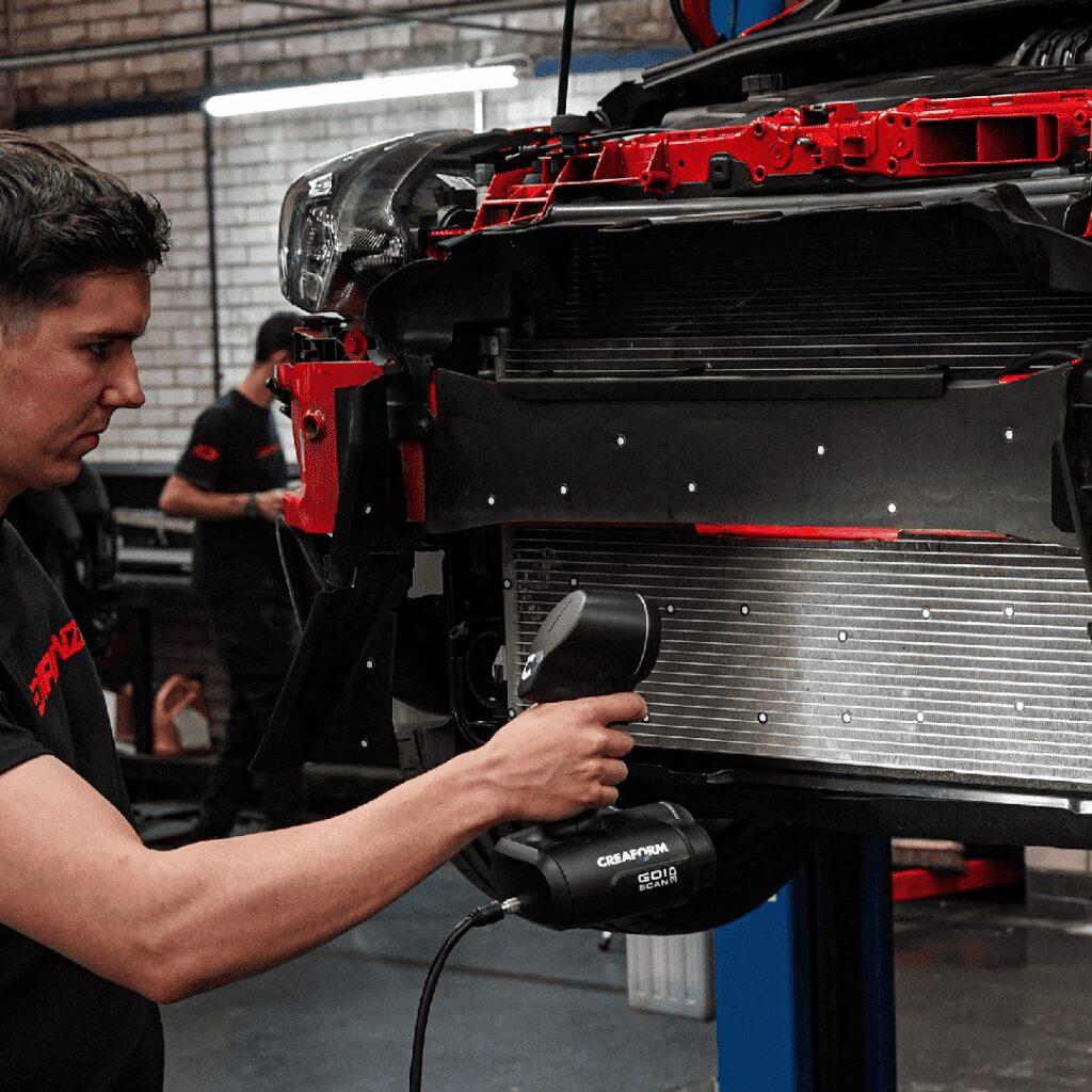 3d scanning car radiators