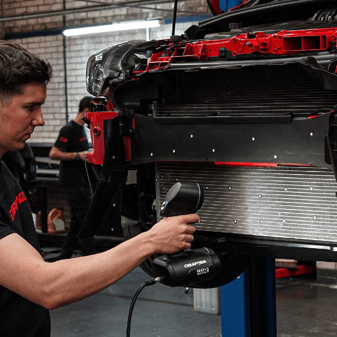 3d scanning car radiators