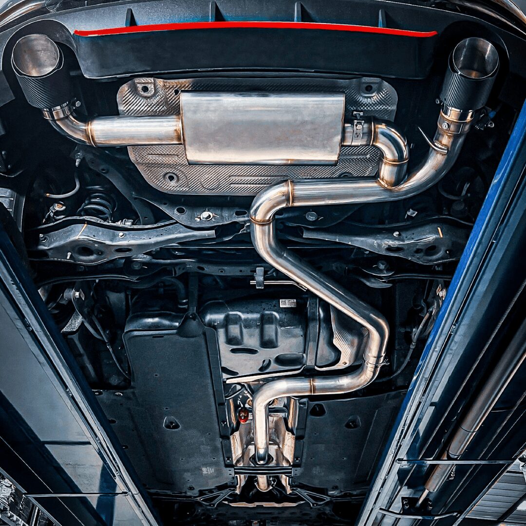 direnza exhausts system