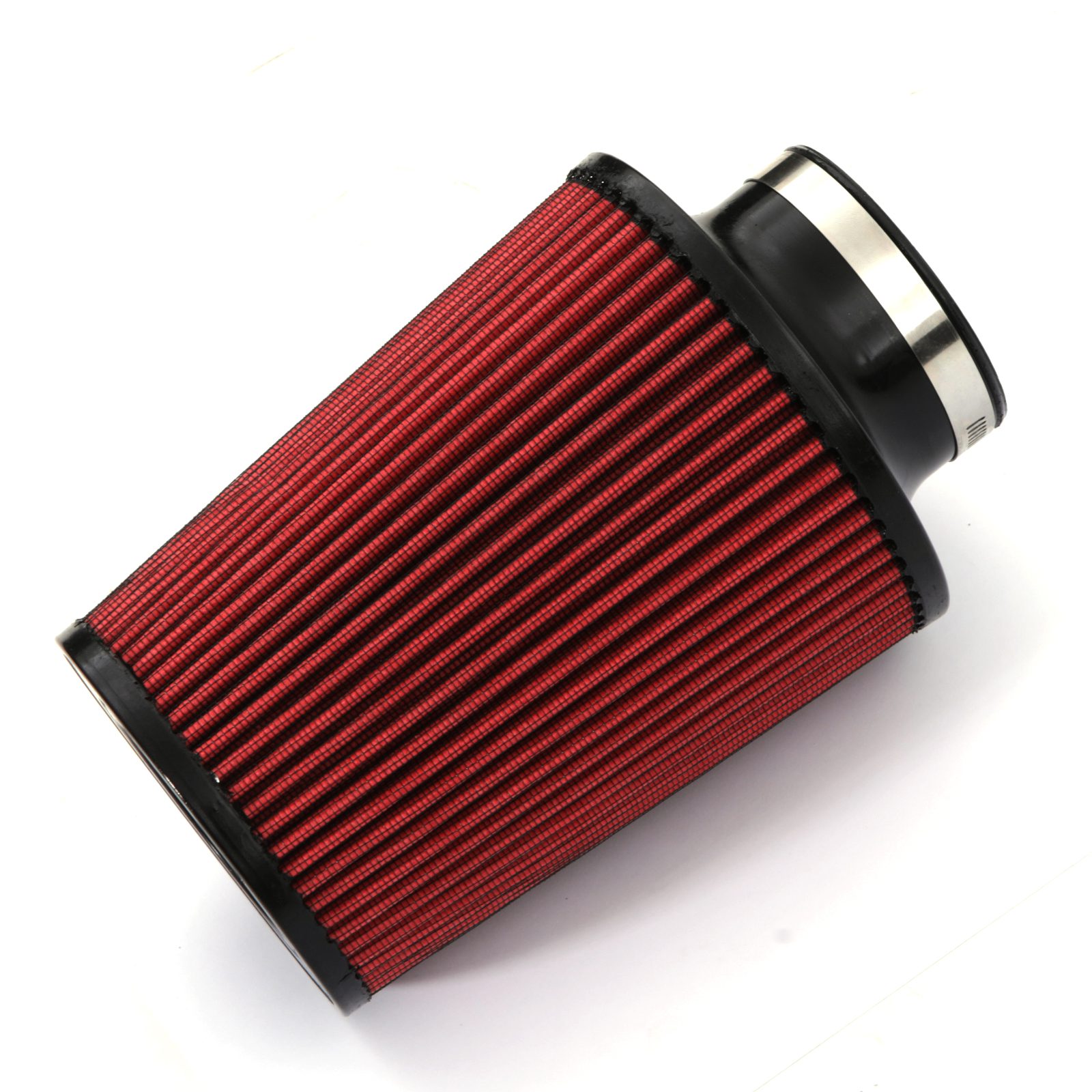 Red Black Performance Air Filter 3" 76mm Universal