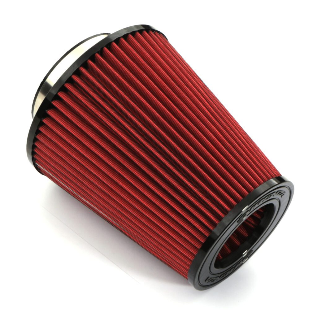 Red/Black Performance Air Filter - 4" / 101.6mm - Universal
