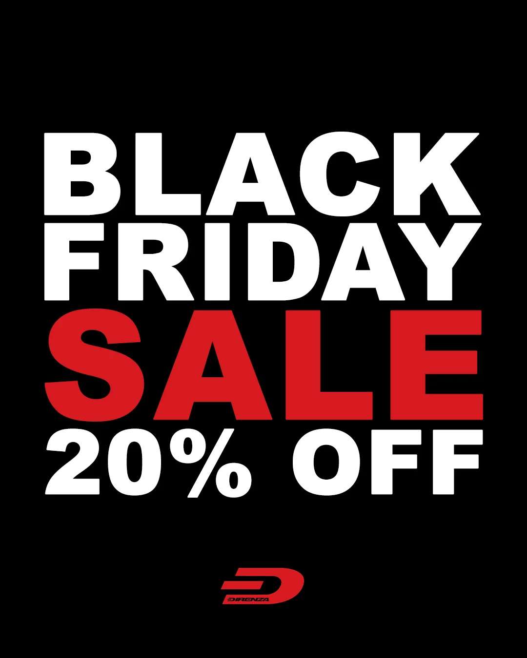 mobile black friday direnza banner